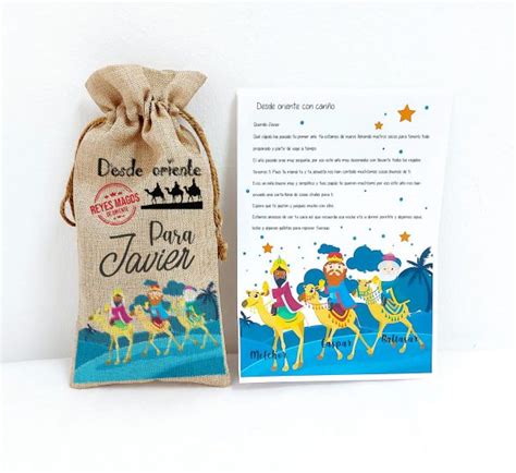 Carta Reyes Magos En Bolsa Mod 4 Regalos Personalizados