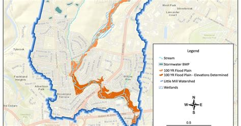 Brookland Terrace Civic Club Little Mill Creek Watershed And Ncc Sewer Maps