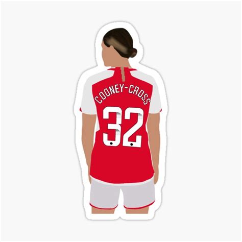 Kyra Cooney Cross 20232024 Arsenal Sticker For Sale By Sophieeemc