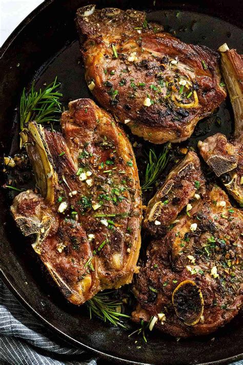 Lamb Chops With Garlic And Herbs Jessica Gavin