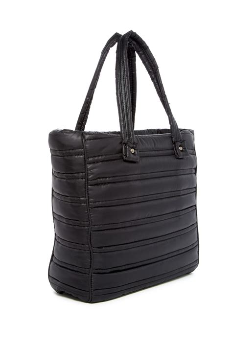 Steve Madden Synthetic Byogi Nylon Tote In Black Lyst