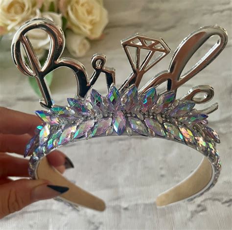 Bride To Be Headband Bride Tiara Bride To Be Tiara Hen Etsy