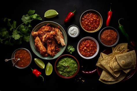 Premium Photo Green Chili Chicken Tamales Feast