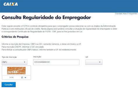 Certificado De Regularidade Do FGTS CRF Como Emitir O Documento