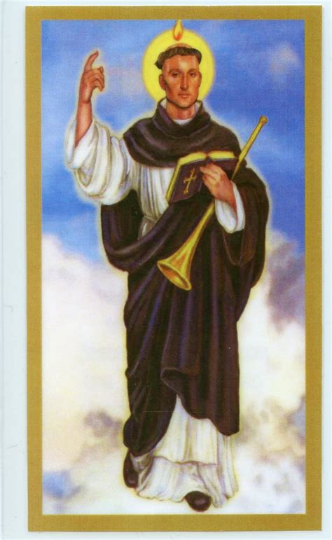 Prayer To St Vincent Ferrer For Plumbers U Laminated Holy Cards Qu
