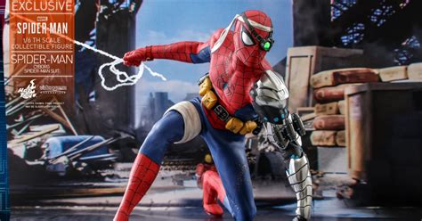 Cyborg Spider Man Swings On In With Hot Toys Exclusive Figure