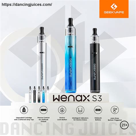 Geekvape Wenax S3 Thiết Bị Pod System Chính Hãng