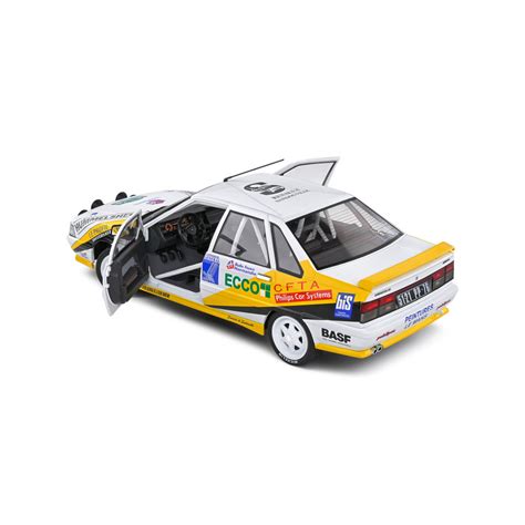 Renault R21 Turbo GR A Blanche 1991 Rallye Charlemagne 1 18 SOLIDO