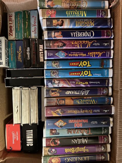 Own Any Of These Old Disney Vhs Tapes You Could Be Sitting