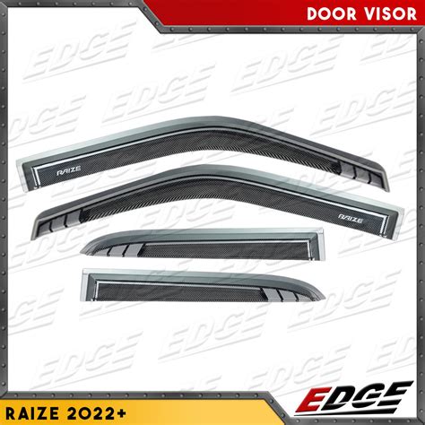 Toyota Raize Door Visor Tone Sbc Vent Window Sun