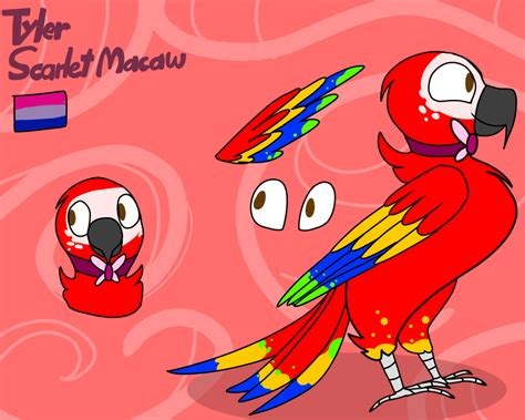 Scarlet Macaw Oc By Tylerisdyinginside On Deviantart