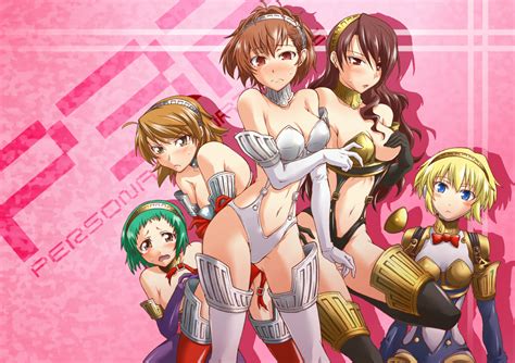 Aegis Shiomi Kotone Kirijou Mitsuru Takeba Yukari And Yamagishi