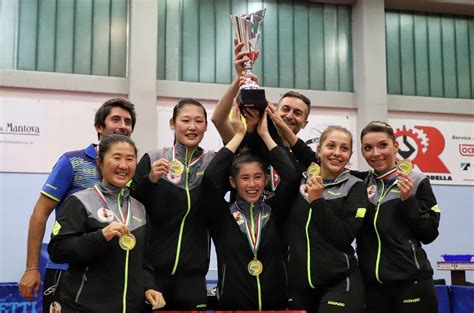 Tennis Tavolo Serie A Femminile La Brunetti Vince La Supercoppa