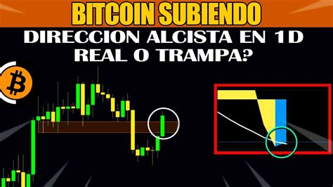 Bitcoin Subiendo Direccion Alcista Grafico Diario Pronostico Bitcoin