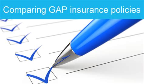 Use This Guide To See How Our Gap Insurance Policies Compare To Others