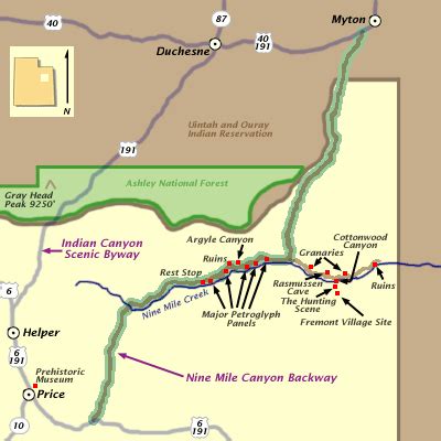 Argyle Canyon Utah Map Freddy Bernardine