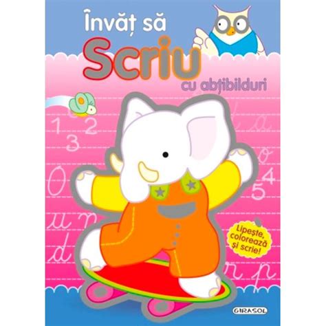 Invat Sa Scriu Cu Abtibilduri Colectiv Redactional Libraria CLB