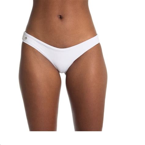 Maaji Swim Maaji White Reversible Serenity Sublime Bikini Bottoms