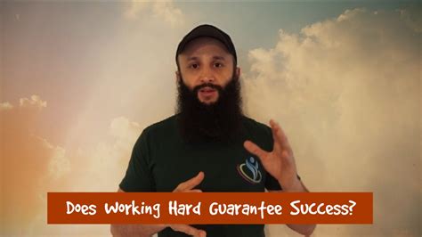 Does Working Hard Guarantee Success Boruch Akbosh Business Coach