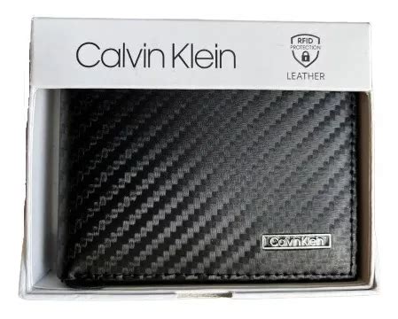 Carteira Masculina Em Couro Calvin Klein Importada Original Escorrega