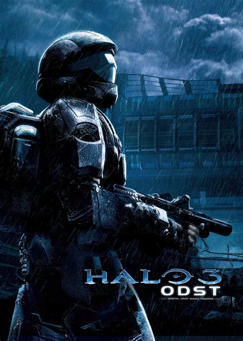 Halo 3 ODST Poster Poster By Halo Game Displate