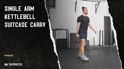 Single Arm Kettlebell Suitcase Carry Youtube