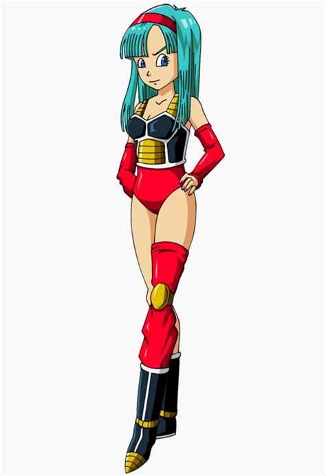 Dragon Ball Fanart Muestra A Bra Hija De Bulma Y Vegeta Con El Traje