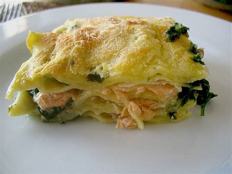 Spinat Lachs Lasagne Von Philosophin Chefkoch