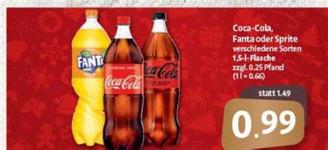 Coca Cola Fanta Oder Sprite Angebot Bei Nahandfrisch 1prospektede