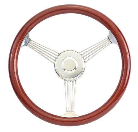 15 Mahogany Banjo Wood Steering Wheel Kit