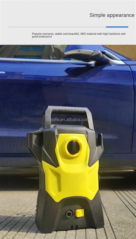 High Pressure Jet Cleaner Car Washer W With Foam Bottle High