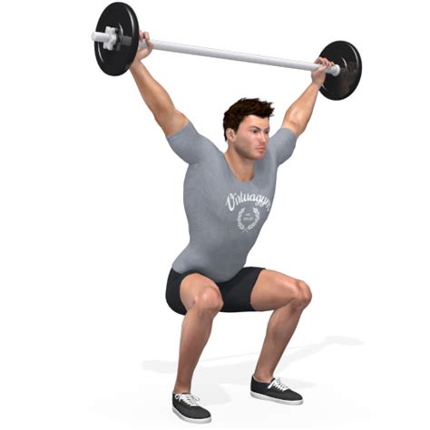 Barbell Overhead Squat Video Exercise Guide