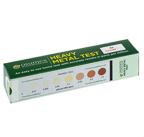 Quick Test Kit For Arsenic 0 1ppm 1 Test Simplexhealth