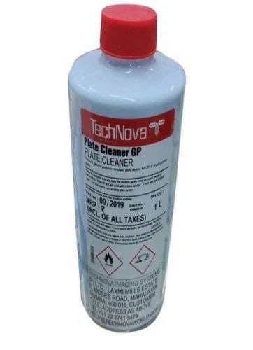 Technova Plate Cleaner GP Liquid Packaging Size 1L At Rs 290 Litre