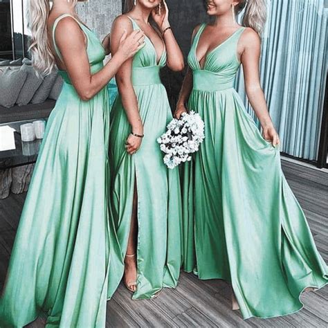 Mint Green Bridesmaid Dresses