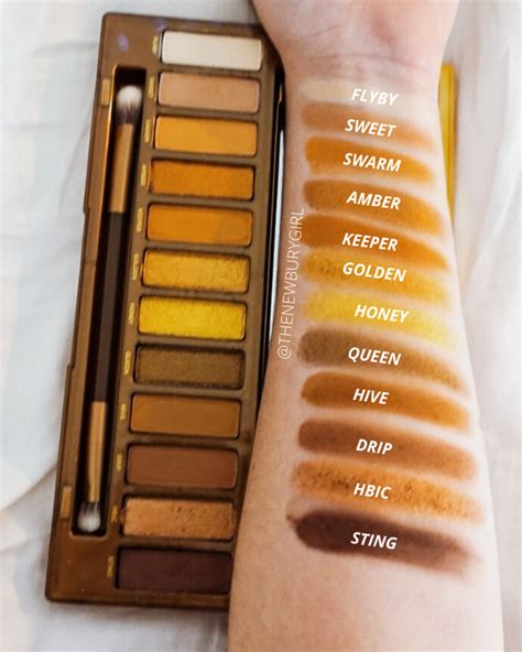 Urban Decay Naked Honey Eyeshadow Palette Review The Newbury Girl