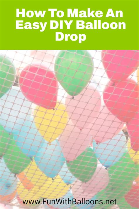 Diy Balloon Drop In 2024 Balloon Drop Balloon Diy Balloons