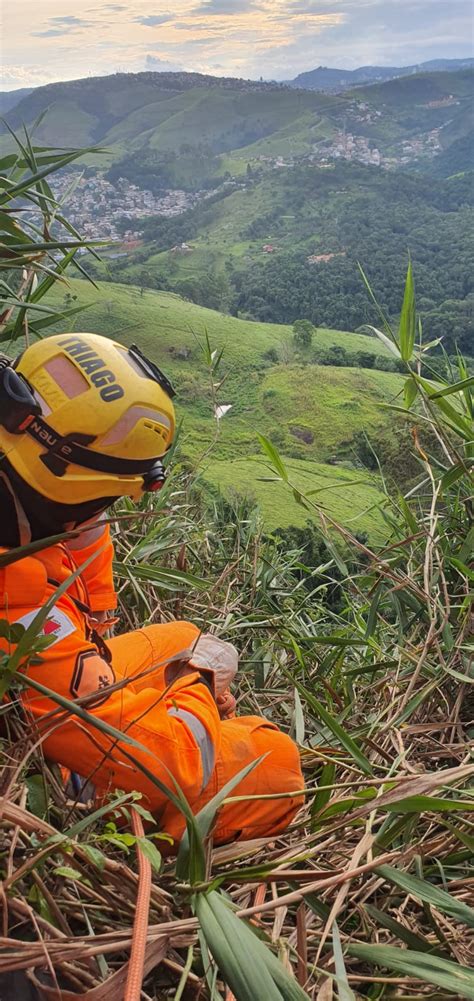 Jovem Fica Preso Em Pedreira Durante Escalada E Precisa Ser Resgatado