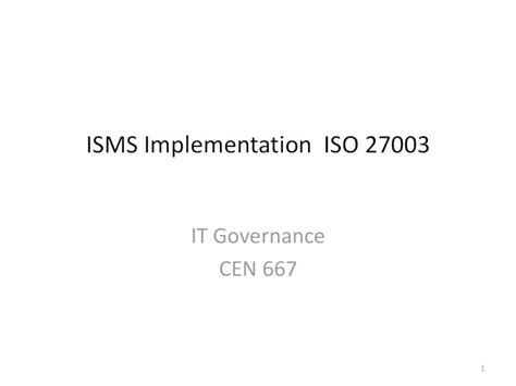 Pdf Isms Implementation Iso Dokumen Tips