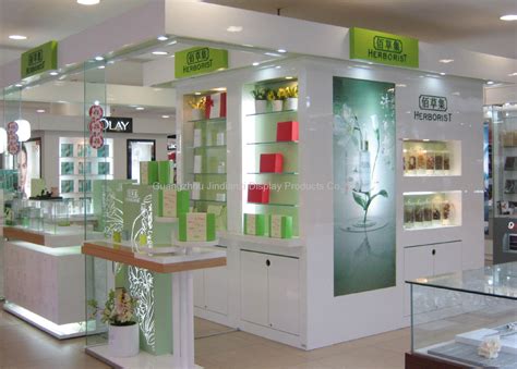 Cosmetic Showcase Stand For Cosmetic Shop Beauty Salon Display Stand