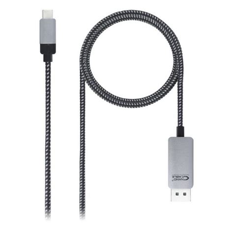 Adaptateur Usb C Vers Displayport Nanocable 10155002 Leroy Merlin