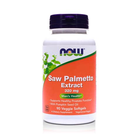 Now Saw Palmetto 320mg