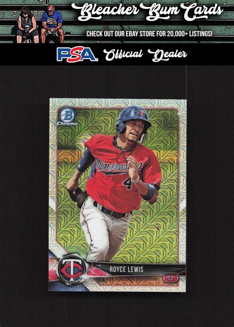 2018 Bowman BCP93 Royce Lewis Chrome Prospects Mojo Refractor EBay