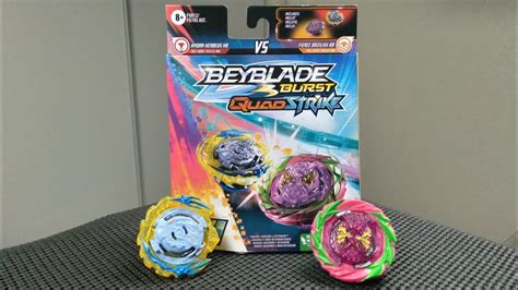 Hydra Kerbeus K8 And Fierce Bazalisk B8 Dual Pack Unboxing Beyblade Burst Quadstrike Youtube