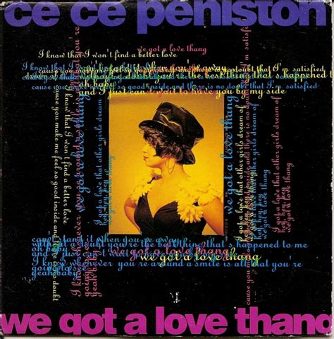 Ce Ce Peniston We Got A Love Thang 1992 Cardboard Sleeve Cd Discogs