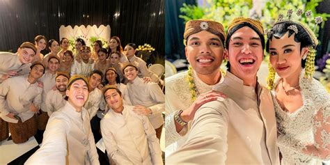 7 Potret Groomsmen Di Pernikahan Aaliyah Massaid Dan Thariq Halilintar