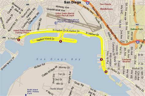 Shelter Island San Diego Map - Lenna Nicolle