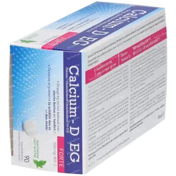 Calcium D Eg Forte Mg I E Munt Kauwtabletten Online