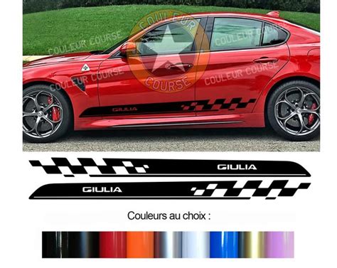 Stickers Stripes Alfa Romeo Giulia