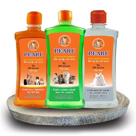 Pearl Tick And Flea Cat Shampoo 600ml Decent Pet Shop